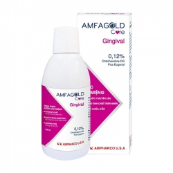 Amfagold Care Gingival 250ml - Nước súc miệng Amfagold Care Gingival 250ml - Nước súc miệng