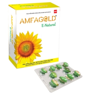 Amfagold E-Natural Ampharco 3 vỉ x 10 viên Amfagold E-Natural Ampharco 3 vỉ x 10 viên