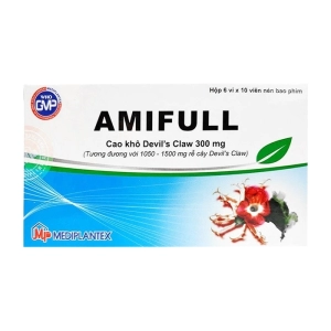 Amifull 300mg Mediplantex 6 vỉ x 10 viên Amifull 300mg Mediplantex 6 vỉ x 10 viên