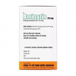 Aminazin 25mg Danapha 500 viên Aminazin 25mg Danapha 500 viên