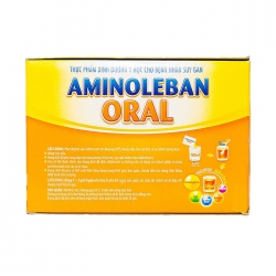 Dinh dưỡng cho bênhk nhân xơ gan Aminoleban Oral, Hộp 21gói