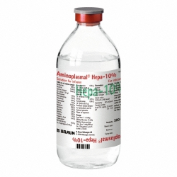 AMINOPLASMAL HEPA 10% 500ML, Hộp 10 Chai AMINOPLASMAL HEPA 10% 500ML, Hộp 10 Chai