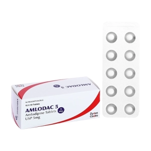 Amlodac 5 Zydus Cadila 10 vỉ x 10 viên (Amlodipine)