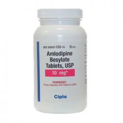 Amlodipine Besylate 10mg Cipla 1000 viên Amlodipine Besylate 10mg Cipla 1000 viên
