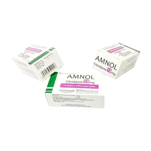 Amnol 10mg Herabiopharm 10 vỉ x 10 viên (Cilnidipine)