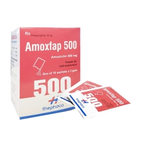Amoxfap 500 Thephaco 16 gói x 3g (Amoxicillin)