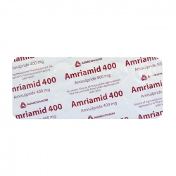 Amriamid 400 Agimexpharm 3 vỉ x 10 viên Amriamid 400 Agimexpharm 3 vỉ x 10 viên