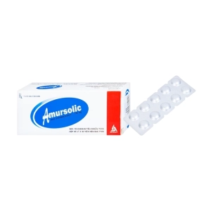 Amursolic 150mg Meyer-BPC 5 vỉ x 10 viên (Acid ursodeoxycholic)