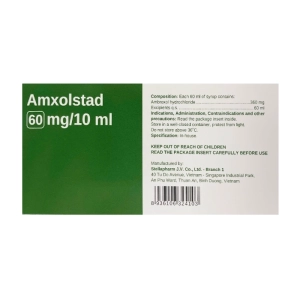 Amxolstad 60mg/10ml Stellapharm 60ml Amxolstad 60mg/10ml Stellapharm 60ml