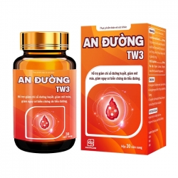 An Đường TW3 Foripharm 30 viên - Viên uống hỗ trợ tiểu đường An Đường TW3 Foripharm 30 viên - Viên uống hỗ trợ tiểu đường