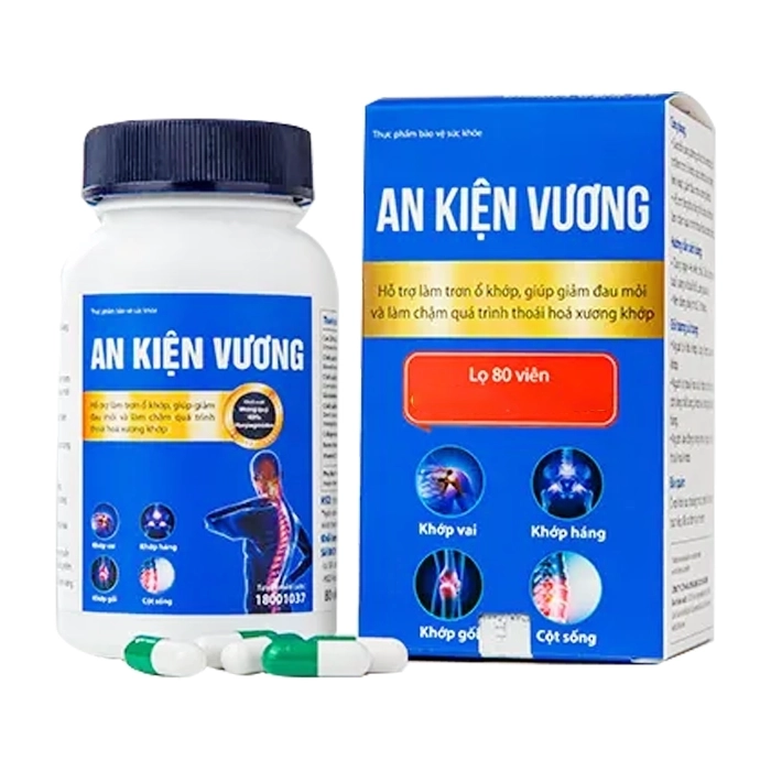 An Kiện Vương Thái Minh 2 vỉ x 10 viên - Hỗ trợ giảm đau mỏi xương khớp An Kiện Vương Thái Minh 2 vỉ x 10 viên - Hỗ trợ giảm đau mỏi xương khớp