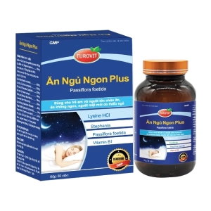 Ăn Ngủ Ngon Plus Eurovit 30 viên - Hỗ trợ ăn ngủ ngon