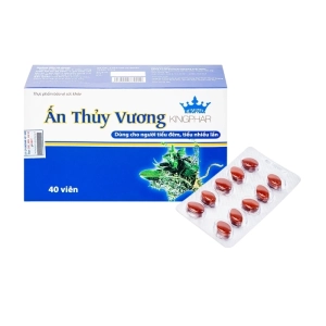 Ấn Thủy Vương Kingphar 4 vỉ x 10 viên - Hỗ trợ bổ thận, giảm tiểu đêm