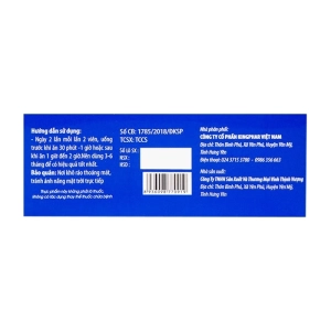 Ấn Thủy Vương Kingphar 4 vỉ x 10 viên - Hỗ trợ bổ thận, giảm tiểu đêm