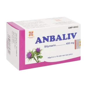 Anbaliv 400mg Phương Đông 6 vỉ x 10 viên (Silymarin)