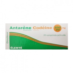 Antarene Codeine 200mg/30mg Laboratoires Sophartex 2 vỉ x 10 viên