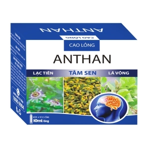 Anthan TM Trang Minh 4 vỉ x 5 ống - Hỗ trợ khó ngủ, thiếu ngủ Anthan TM Trang Minh 4 vỉ x 5 ống - Hỗ trợ khó ngủ, thiếu ngủ