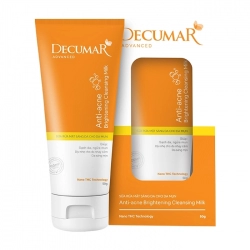 Anti Acne Brightening Cleansing Milk Decumar 50g - Sữa rửa mặt sáng da