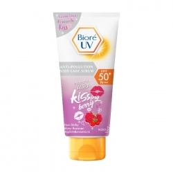 Anti-Pollution Body Care Serum Intensive Aura Kissing Berry SPF 50+ PA+++ Biore 150ml Anti-Pollution Body Care Serum Intensive Aura Kissing Berry SPF 50+ PA+++ Biore 150ml
