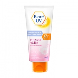 Anti-Pollution Body Care Serum Intensive Aura SPF 50+ PA+++ Biore 150ml Anti-Pollution Body Care Serum Intensive Aura SPF 50+ PA+++ Biore 150ml