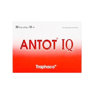 ANTOT IQ Traphaco 20 ống x 10ml - Siro hỗ trợ phát triển não bộ