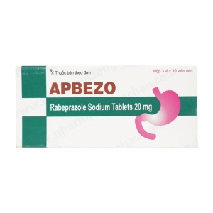 Apbezo 20mg Acme Formulation 3 vỉ x 10 viên (Rabeprazole sodium)