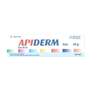 Apiderm Apimed tuýp 10g (Betamethasone + Clotrimazole + Gentamicin)