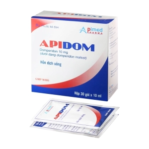 Apidom 10mg Apimed 30 gói x 10ml (Domperidon)
