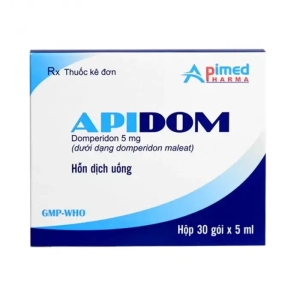 Apidom 5mg Apimed 30 gói x 5ml (Domperidon)