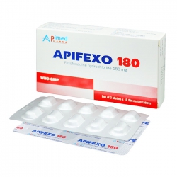 Apifexo 180mg Apimed 3 vỉ x 10 viên