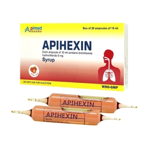 Apihexin Apimed 20 ống x 10ml Apihexin Apimed 20 ống x 10ml