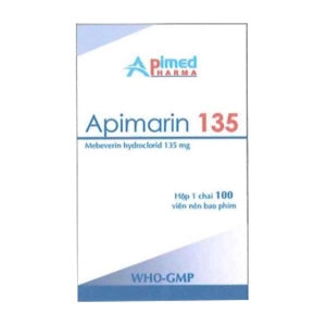 Apimarin 135 Apimed chai 100 viên (Mebeverin hydroclorid)