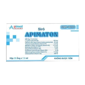 Apimaton Apimed 20 ống x 7.5ml (Siro)