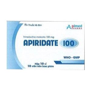 Apiridate 100 Apimed 10 vỉ x 10 viên (Trimebutine maleate)