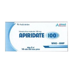 Apiridate 100 Apimed 3 vỉ x 10 viên (Trimebutine maleate)