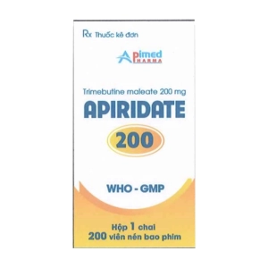 Apiridate 200 Apimed chai 200 viên (Trimebutine maleate)