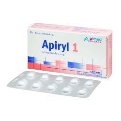 Apiryl 1mg Apimed 3 vỉ x 10 viên