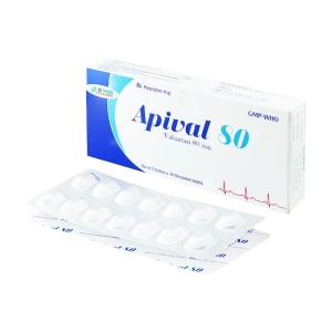Apival 80 Apimed 2 vỉ x 14 viên (Valsartan)