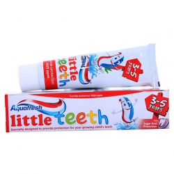 Kem đánh răng trẻ em Aquafresh Little Teeth 3 - 5 Tuổi 50ml