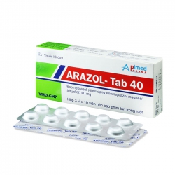 Arazol-Tab 40 Apimed 3 vỉ x 10 viên Arazol-Tab 40 Apimed 3 vỉ x 10 viên