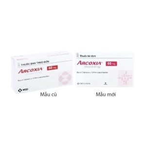 Arcoxia 60mg Organon 3 vỉ x 10 viên