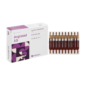 Argistad 1g Stellapharm 20 ống x 5ml (Arginine hydrochloride)