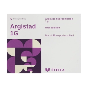 Argistad 1g Stellapharm 20 ống x 5ml (Arginine hydrochloride)