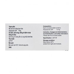 Arip Tablet 15mg Torrent Pharma 3 vỉ x 10 viên Arip Tablet 15mg Torrent Pharma 3 vỉ x 10 viên