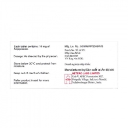 Aritero 10mg Hetero 3 vỉ x 10 viên - Trị tâm thần phân liệt