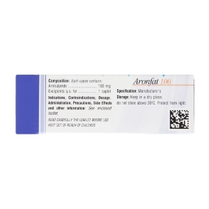 Aronfat 100 Savipharm 3 vỉ x 10 viên (Amisulpride) Aronfat 100 Savipharm 3 vỉ x 10 viên (Amisulpride)