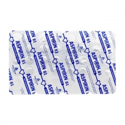 Aspirin 81 Agimexpharm 20 vỉ x 10 viên