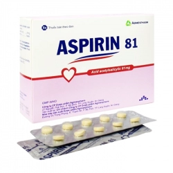 Aspirin 81 Agimexpharm 20 vỉ x 10 viên