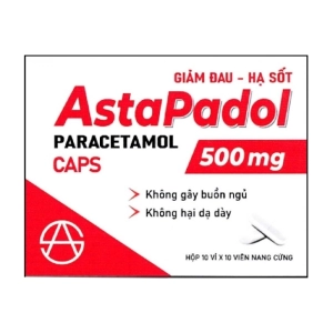 AstaPadol Caps 500mg Asta Healthcare 10 vỉ x 10 viên AstaPadol Caps 500mg Asta Healthcare 10 vỉ x 10 viên