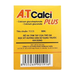 A.T Calci Plus An Thiên 30 ống x 10ml (Calcium)